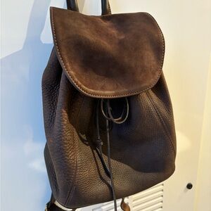 Vintage Coach Sonoma Collection Pebbled Leather Nubuck Backpack
